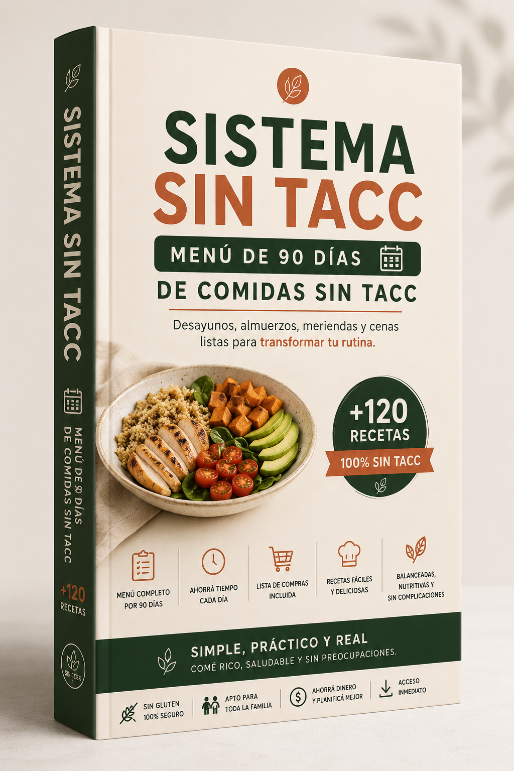 Sistema Sin TACC + 8 bonus de regalo 🎁